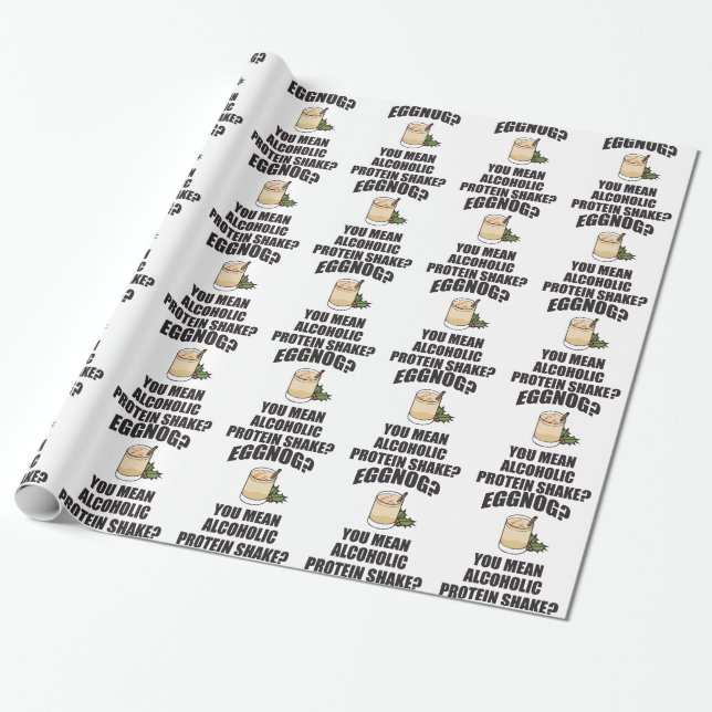 Regalo Huevos significa papel de envolvimiento de Navidad (Desenrollado)