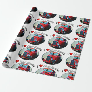 Regalo I coches de carreras del corazón - papel de