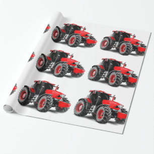 Regalo Imagen de tractor para papel de ajuste de brillo