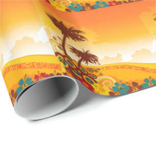 Regalo Islas Tropicales 7 Papel de ajuste