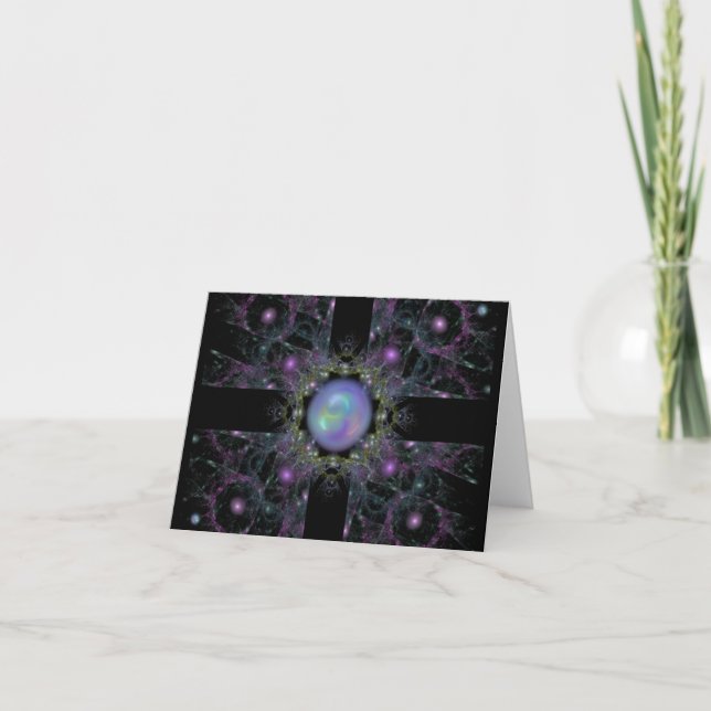 Regalo Jeweled tarjeta del saludo y de nota de II (Anverso)