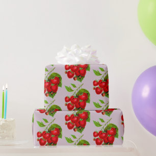 Regalo Juicy Strawberries Papel de relleno