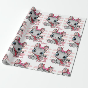 Regalo Kitten, Mi Primer Papel De Envoltura De Navidad