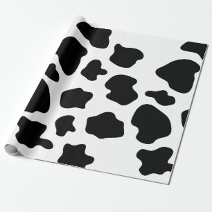 Regalo La vaca mancha el estampado de animales del papel