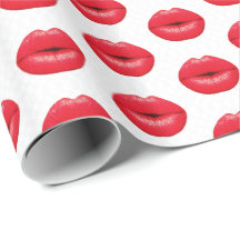 labios de empaquetado de papel de la cinta