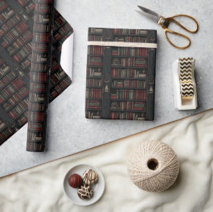Regalo Libro Lover Dark Academia Papel de ajuste