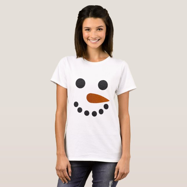 Regalo lindo de la camisa del navidad de las (Anverso completo)