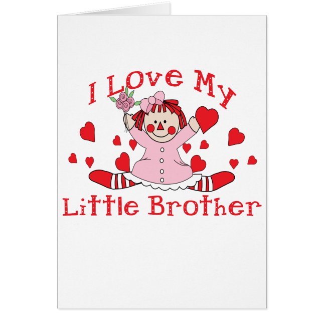 Regalo lindo del hermano (Frente)