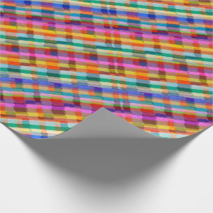 Regalo Línea gráfica colorida modelo del papel de