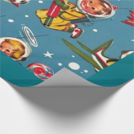 Regalo Lléveme al papel de embalaje de la luna