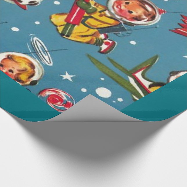 Regalo Lléveme al papel de embalaje de la luna (Esquina)