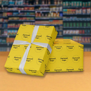 Regalo Logotipo comercial sin inconvenientes Papel de env