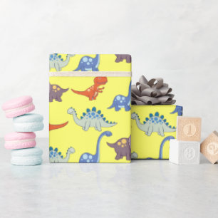 Regalo Los dinosaurios rompen con papel de limón