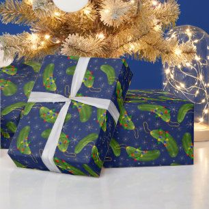 Regalo Los Navidades recogen papel de envolvimiento