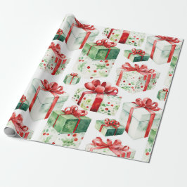Regalo ¡Los navidades regalan papel de envolvimiento!