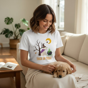 Regalo Lover de Halloween Perro Mamá Camisetas Lab