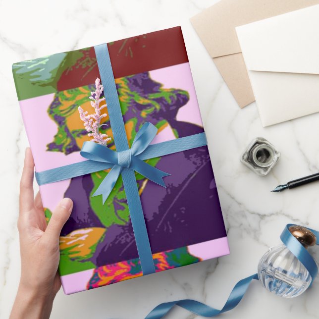 Regalo Ludwig Van Beethoven Papel de envolvimiento de art (Regalar)