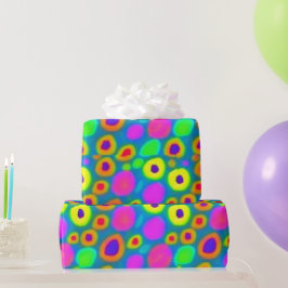 Regalo Lugares vivos y coloridos Papel de envolver
