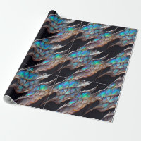 Magia Dragon escalas Papel de envolvimiento