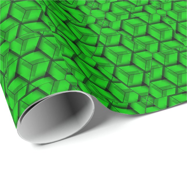 Regalo Magnífico papel de envolvimiento de forma geométri (Esquina del rollo)