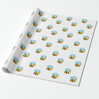 Regalo Manosee el papel de embalaje de la abeja