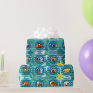 Regalo Mares de burbujas 3 Rollos de papel de envolvimien
