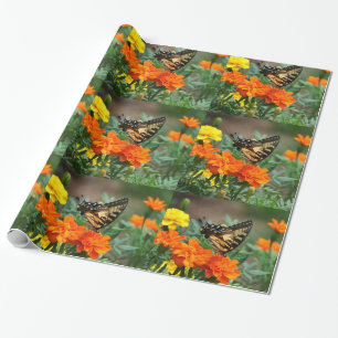 Regalo Mariposa en papel de envoltorio para regalos del