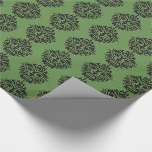 Regalo Máscara tribal - Papel de envolvimiento brillante 