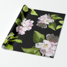 Regalo Materia de papel de envolvimiento de Apple Blossom