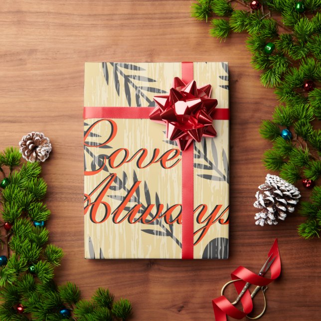 Regalo Me encanta siempre San Valentín de papel (Regalo de vacaciones)