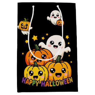 Regalo Mediana Bolsa de Halloween para dulces Trick or Treat
