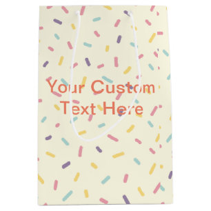Regalo Mediana Bolsa de papel personalizado, Personalizable de bo