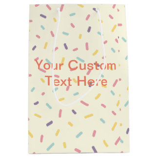 Regalo Mediana Bolsa de papel personalizado, Personalizable de bo