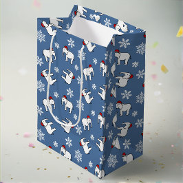 Regalo Mediana Bolsa de regalos de Navidad para fiesta de Elefant