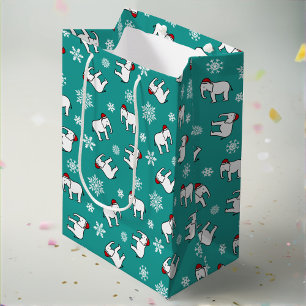 Regalo Mediana Bolsa de regalos de Navidad para fiesta de elefant