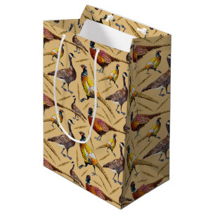 Regalo Mediana Bolsa De Regalos Geese Y Pheasants