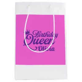 Regalo Mediana Bolsa de regalos para la reina del cumpleaños