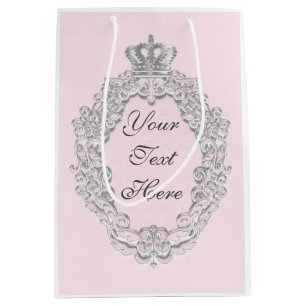 Regalo Mediana Coroa de princesa vintage de cuento de hadas Bolsa