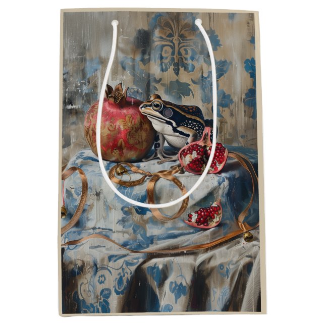 Regalo Mediana Damask - Bolsa de papel (Anverso)