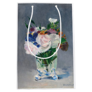Regalo Mediana Edouard Manet - Flores en una bolsa de cristal