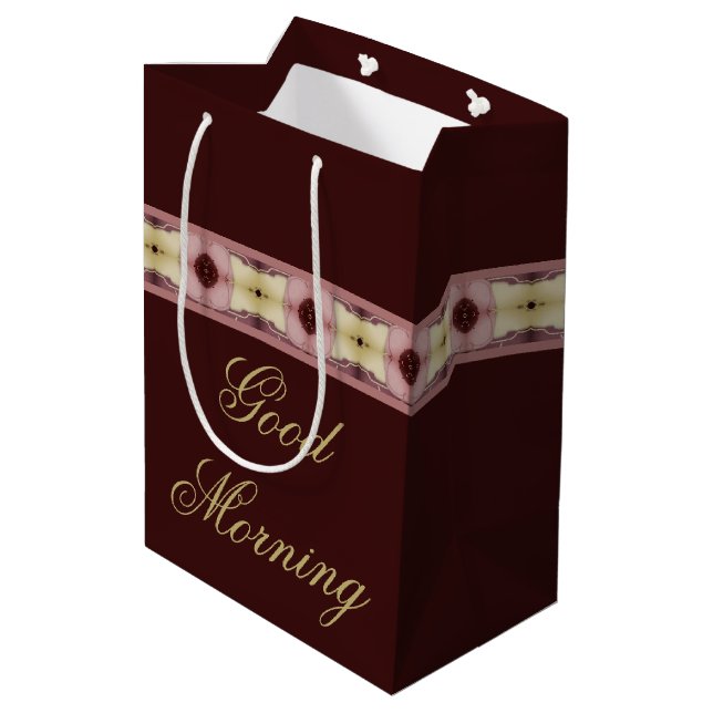 Regalo Mediana Empaquetado de bolsa de mano súper lindo inspirado (Angulo reverso)