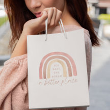 Haces Del Mundo Un Lugar Mejor Bolsa De Regalos