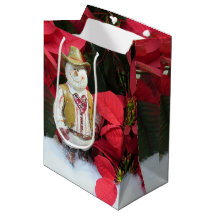 Navidades de Snowman occidentales - Bolsa de regal