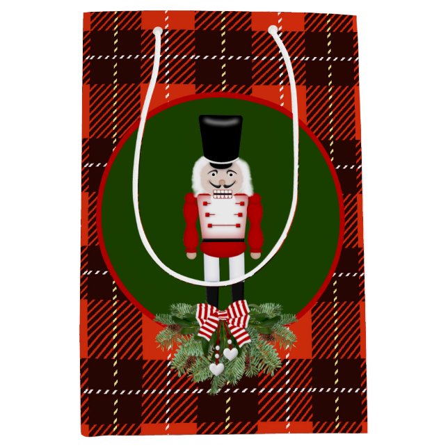 Regalo Mediana Navidades festivos bolsa de fiesta de petcracker d (Anverso)