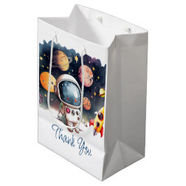 Regalo Mediana Planetas del espacio exterior feliz bolsa de favor