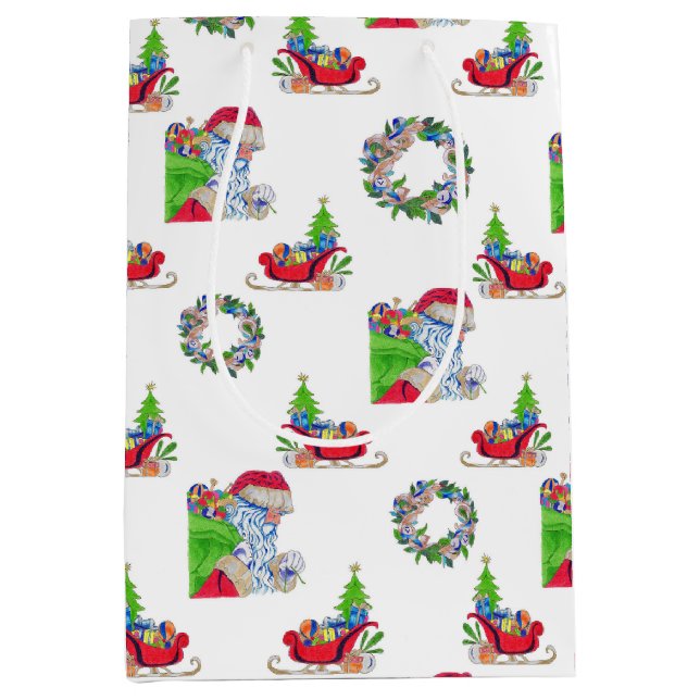 Regalo Mediana Vacaciones en bolsa de papel (Anverso)