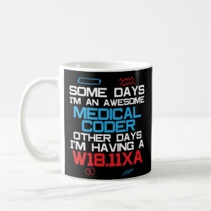 Regalo médico divertido de la taza de café de la