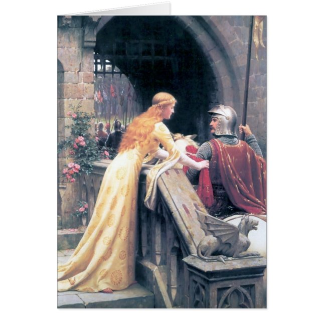 Regalo medieval de la pintura del castillo del (Frente)
