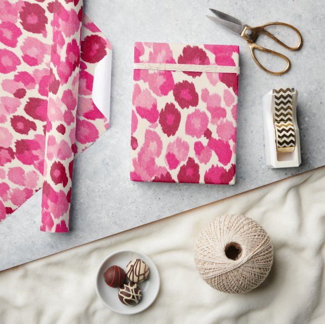 Regalo Moda de queso rosa dulce - Rollo de papel envuelto (Artesanía)