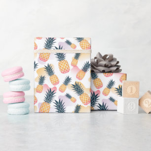 Regalo Modelo moderno de papel de envolvimiento de piña
